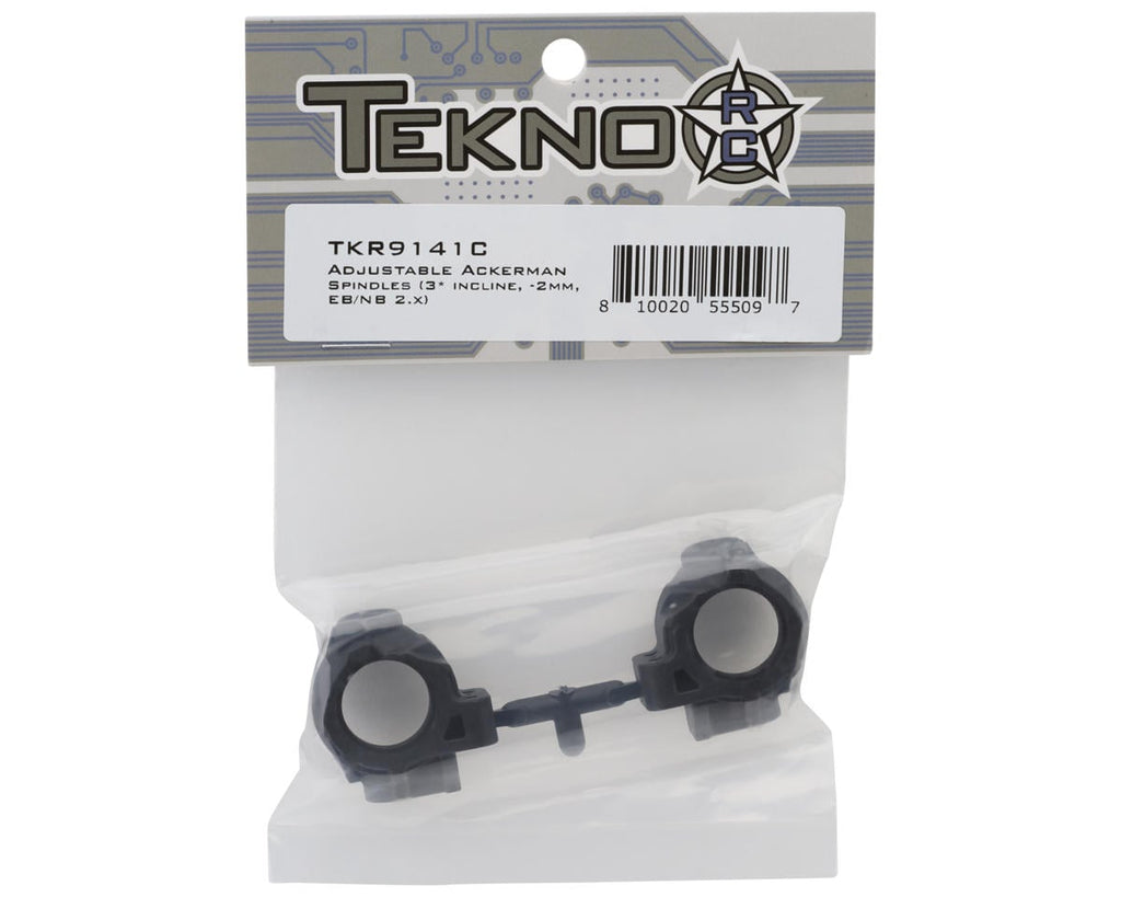 TKR9141C - Tekno RC EB48/ET48 2.2 Adjustable Ackerman Spindles (2)