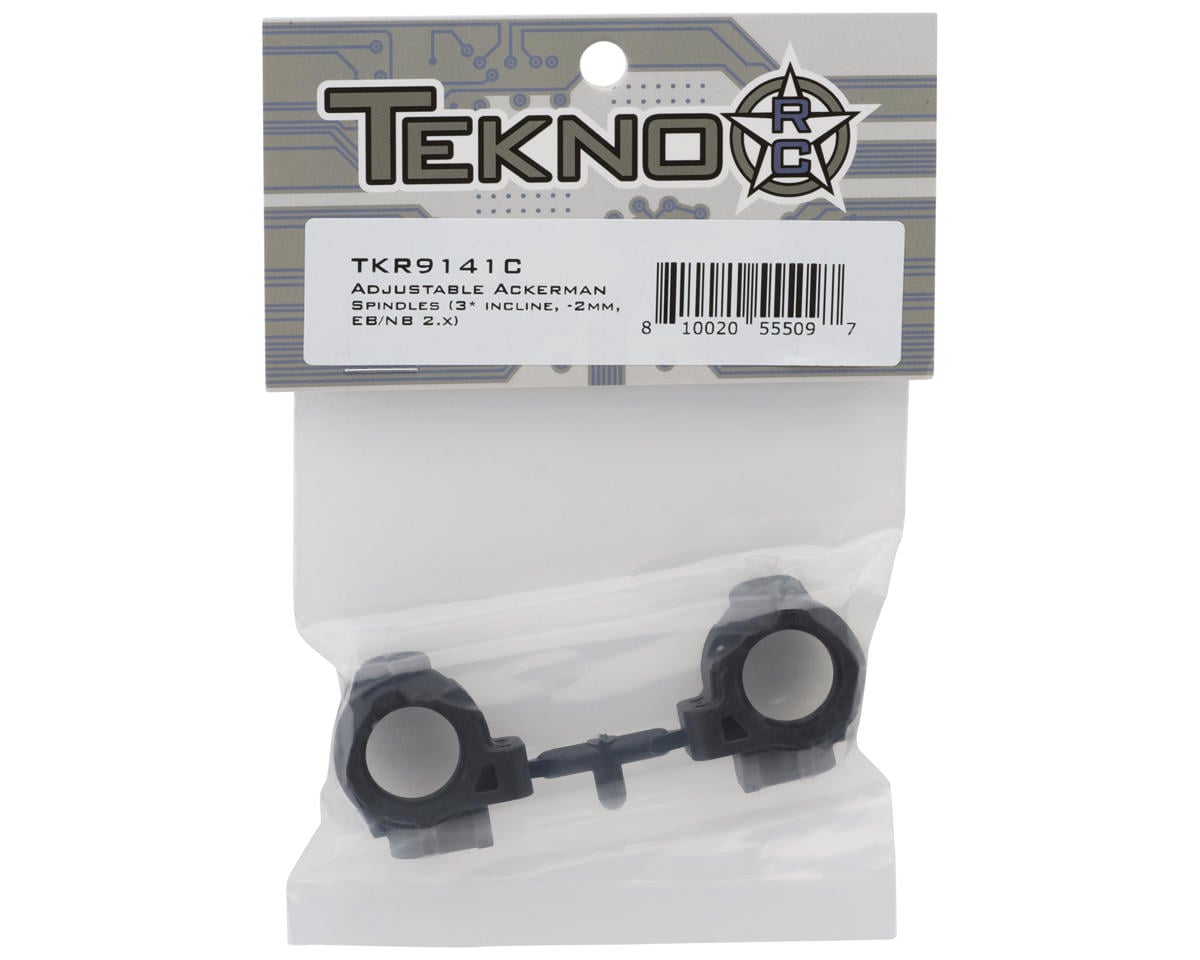 TKR9141C - Tekno RC EB48/ET48 2.2 Adjustable Ackerman Spindles (2)