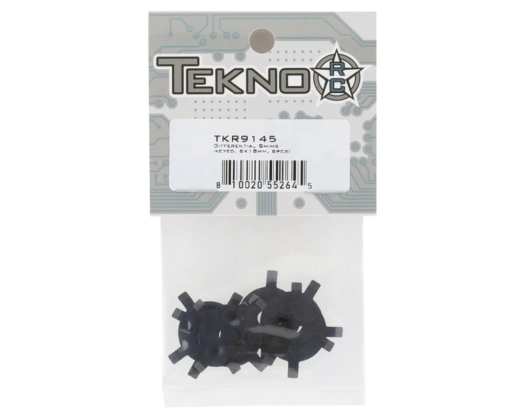 TKR9145 - Tekno RC 2.0 Keyed Differential Shims (6)
