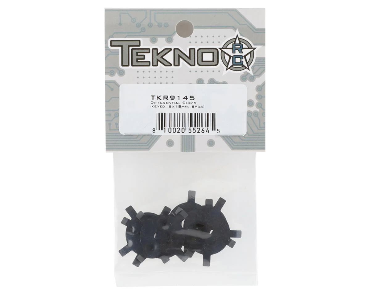 TKR9145 - Tekno RC 2.0 Keyed Differential Shims (6)
