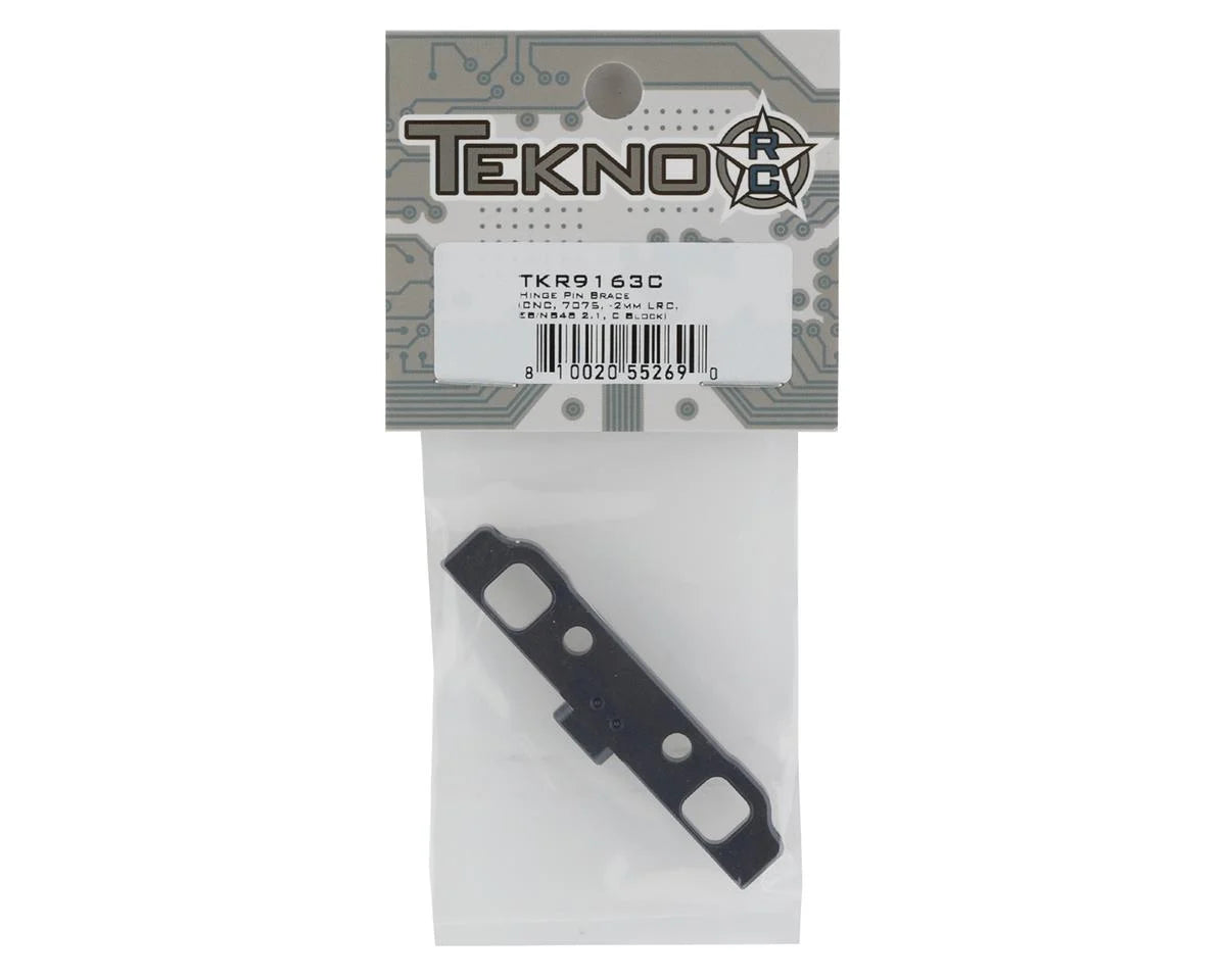 TKR9163C - Tekno RC "C Block" Aluminum Hinge Pin Brace (-2mm LRC)