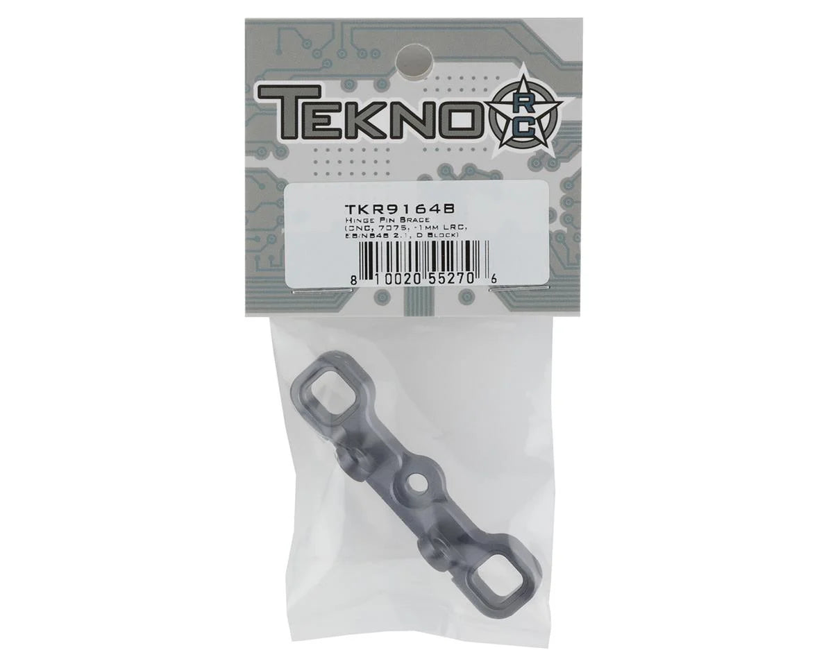 TKR9164B - Tekno RC "D Block" Hinge Pin Brace (-1mm LRC)