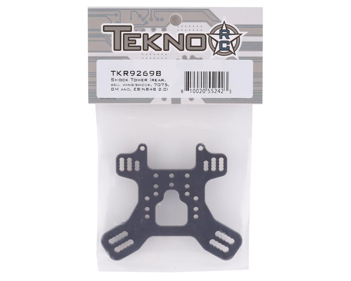 TKR9269B – Shock Tower (rear, adj. wing/shock, 7075 CNC, GM ano, EB/NB48 2.0)