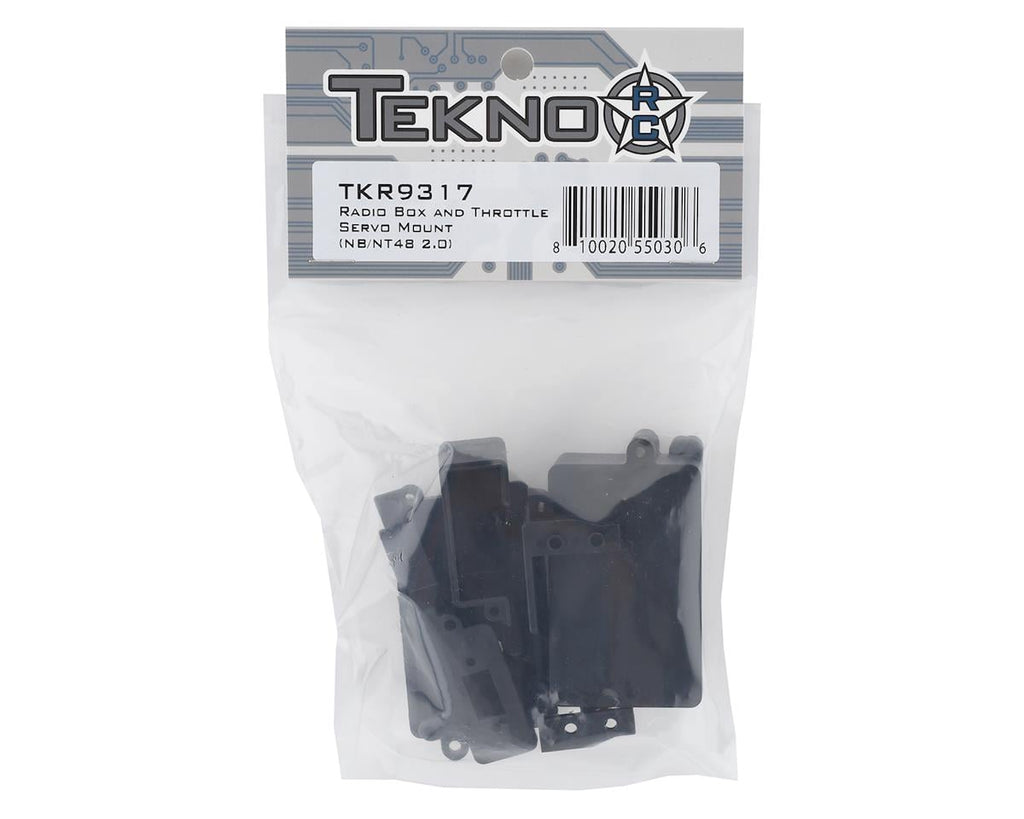 TKR9317 – Radio Box and Throttle Servo Mount (NB/NT48 2.0)