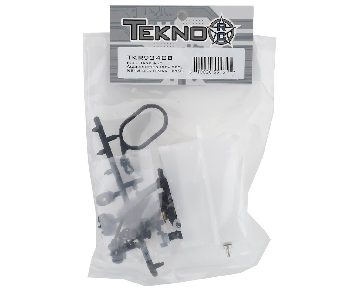 TKR9340B – Fuel Tank and Accessories (revised, NB48 2.0, IFMAR legal)