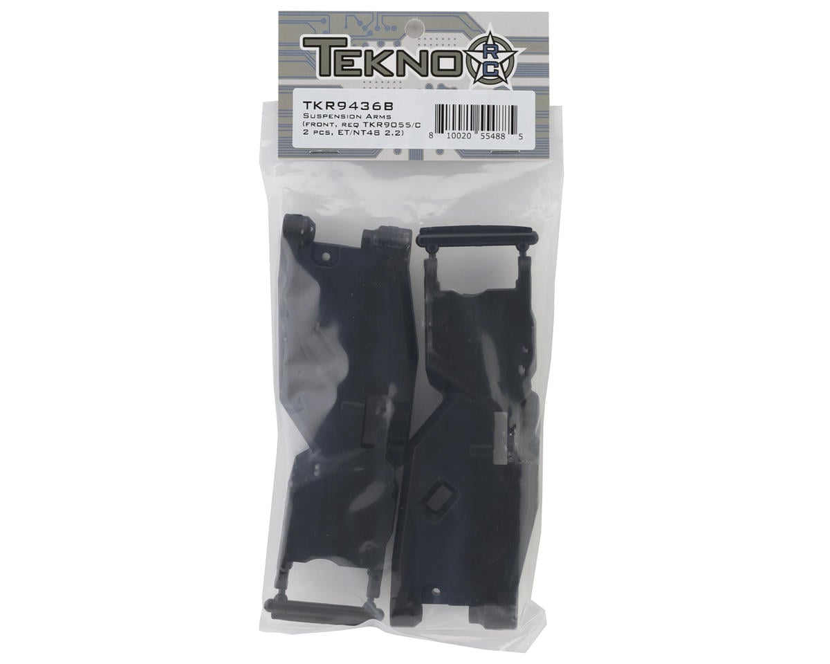 TKR9286B – Suspension Arms (front, requires TKR9055/C sleeves, EB/NB48 2.2)