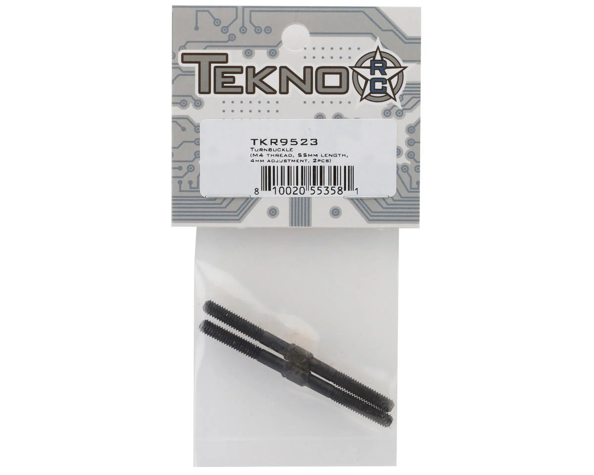 TKR9523 – Turnbuckle (M4 thread, 55mm length, 4mm adjustment, 2pcs)