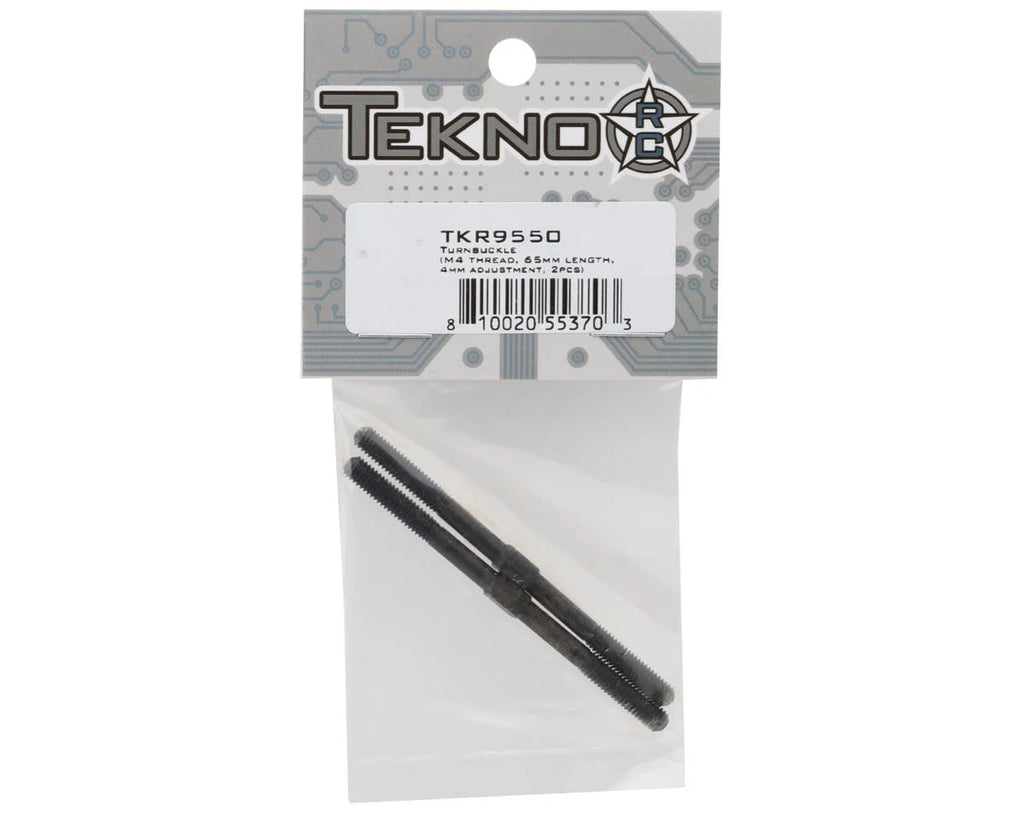 TKR9550 – Turnbuckle (M4 thread, 65mm length, 4mm adjustment, 2pcs)