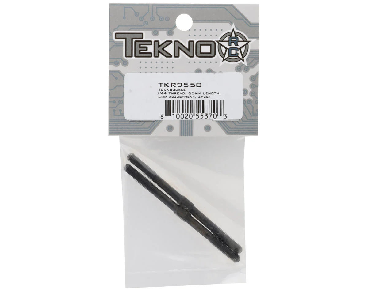 TKR9550 – Turnbuckle (M4 thread, 65mm length, 4mm adjustment, 2pcs)